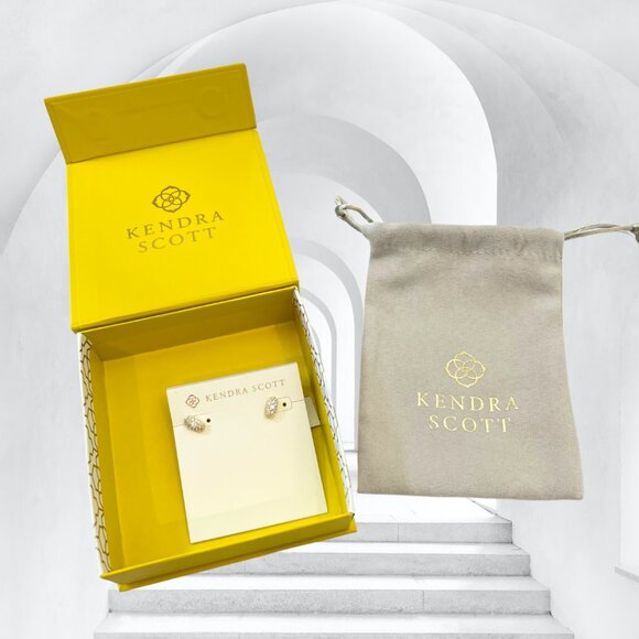 Kendra Scott Jewelry - NWT Kendra Scott Grayson 14k Gold Plate Stud Earrings